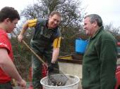 Phil & Ben with Chris from Framlingham Fisheries.
