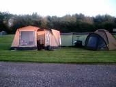 The Wright family camp.