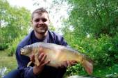 This is Joel Holland-Andrews with a nice 10.3lb carp from the Carp Lake.