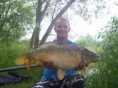 Caught by Rich Brown on carp lake with corn