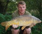 Here's Ricky Seery again with a lovely 8lb mirror carp from the Carp Lake.