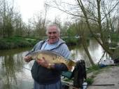 Russell Oliver with a lovely 16lber from peg 13 of the Carp Lake which made up part of a 100lb+ bag - his personal best.