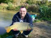 The next two photos are of Tony & Mac who had a great day on the end of the peninsula on the North Pool.  These are just two of their catch tempted by sweetcorn over liquidised sweetcorn.