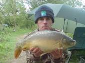 Paul Cooper, Jordan Cooper & Tom Burton fished on the carp lake using strawberry luncheon meat. Here are a few of the fish they caught